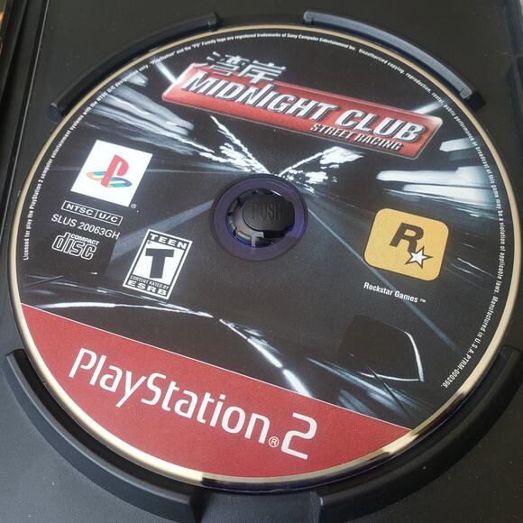 Midnight‎ Club Street Racing PS2 w/ Manual. Very Good - Picture 5 of 6